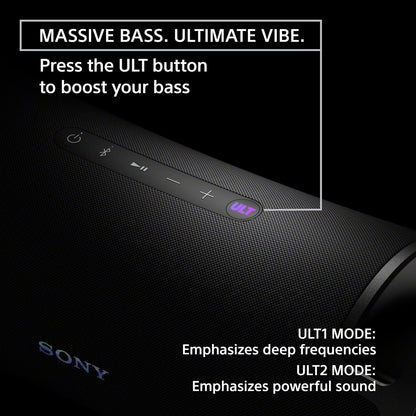 Bocina Sony Ult Field 7 Srs-ult70 Portátil Con Bluetooth Waterproof Negra - Caja abierta