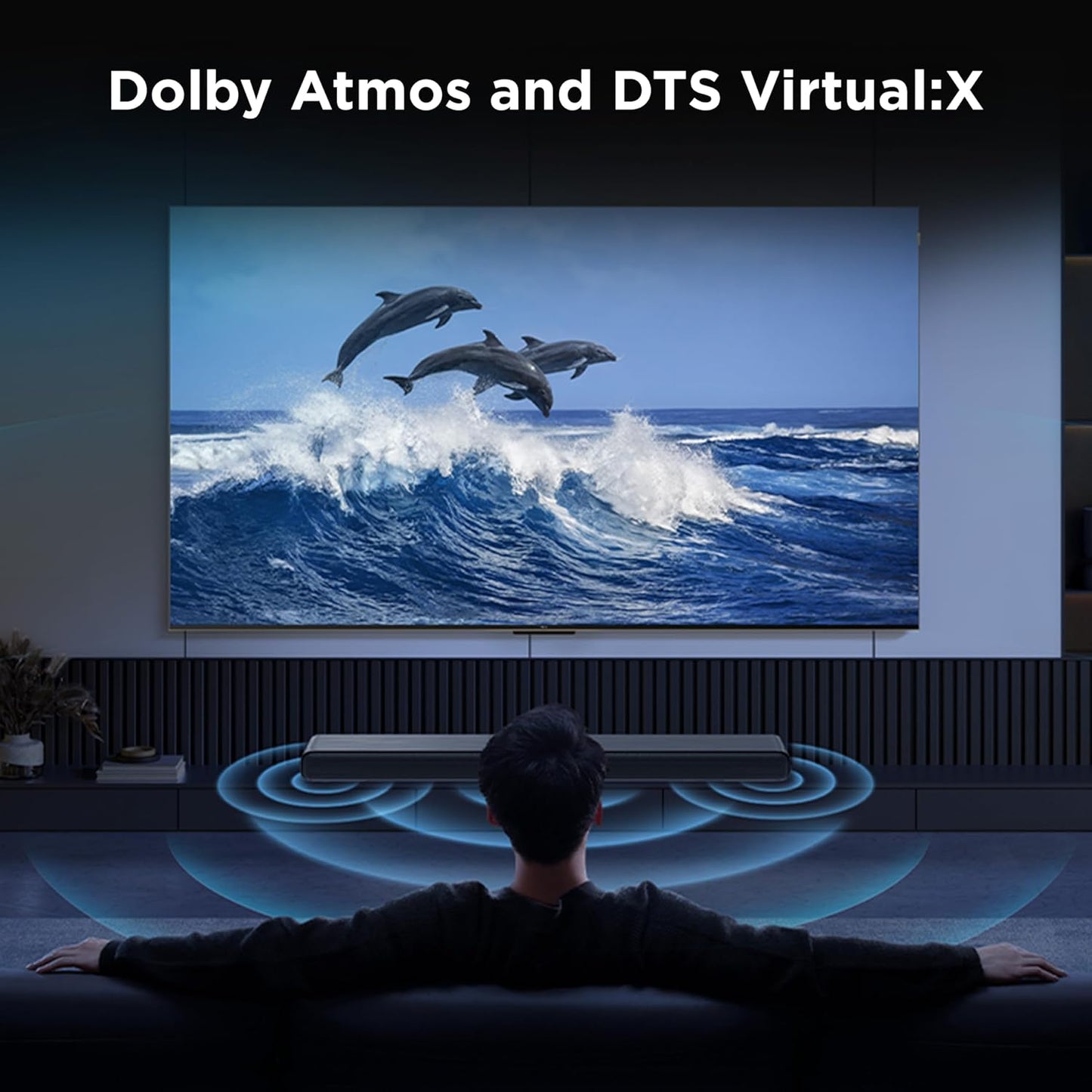 Barra de Sonido TCL S45H 2.0 Canales Dolby Atmos Bluetooth