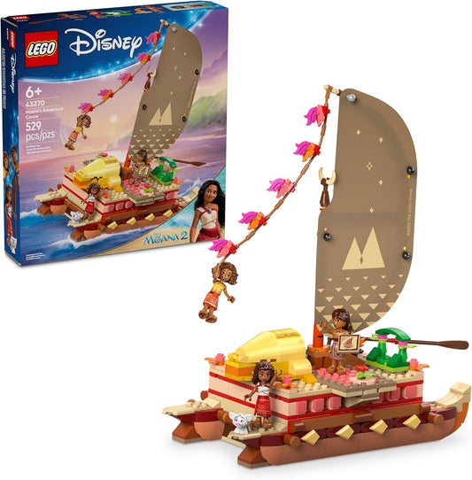 LEGO Disney Moana – Moana’s Adventure Canoe (43270)
