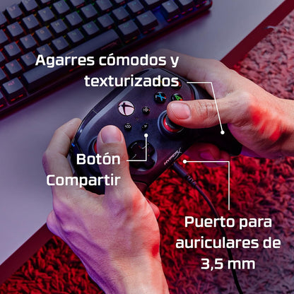 Control HyperX Clutch Gladiate para Xbox con cable