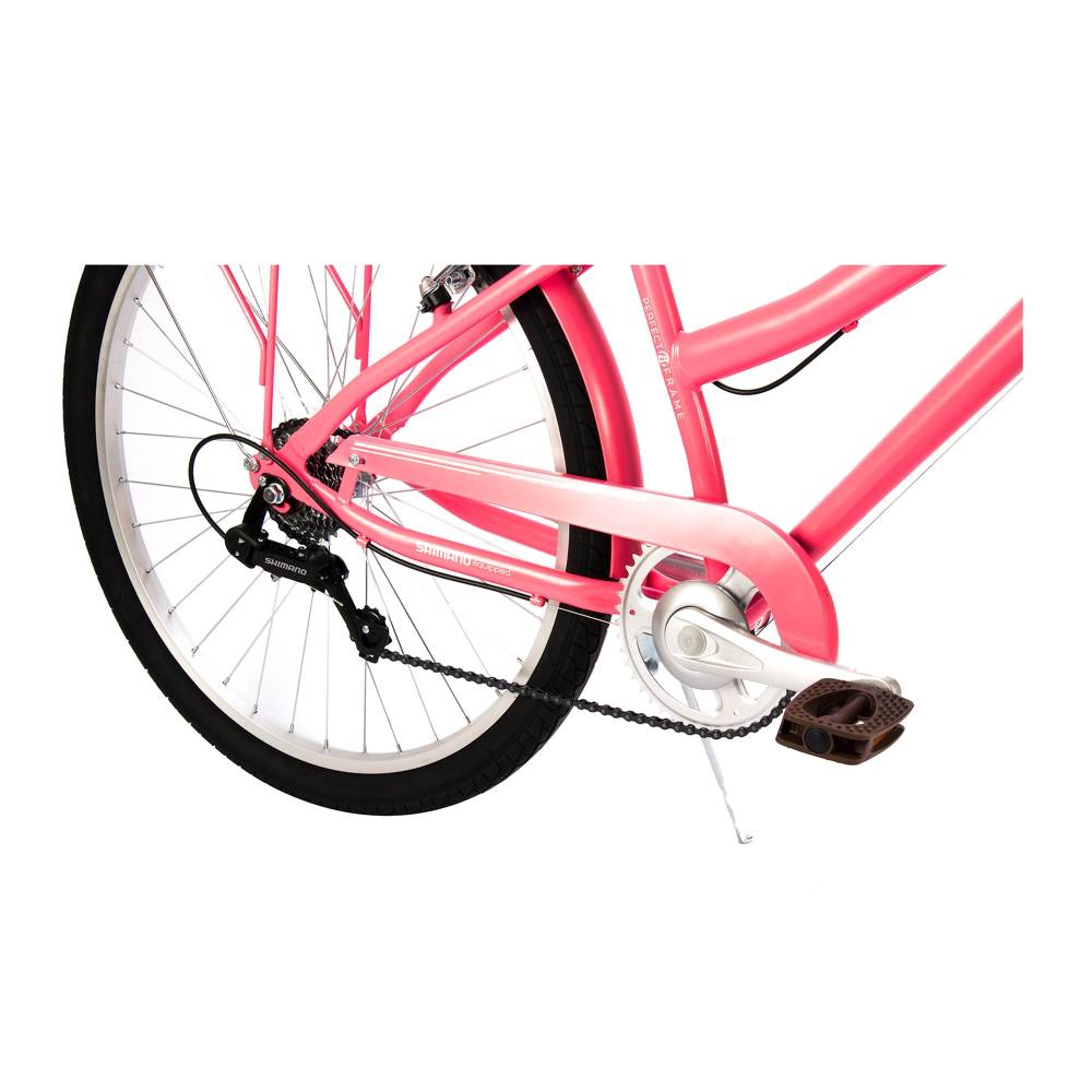 Bicicleta Urbana Huffy Sienna Rodada 26 Coral