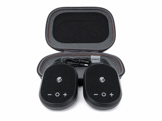 Skullcandy Double Set Kilo – 2 Bocinas Bluetooth con Estuche EVA Original - Caja Abierta