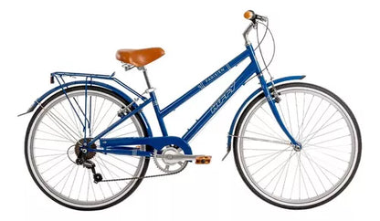 Bicicleta Huffy Urbana R26 Parisien Color Azul