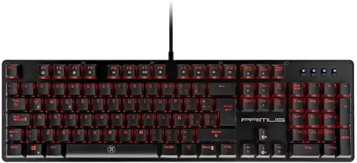 Teclado Gamer Mecánico Primus Ballista 100t Negro