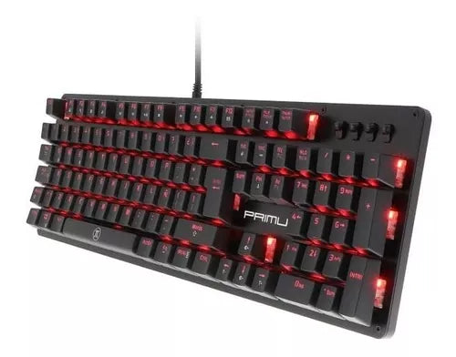 Teclado Gamer Mecánico Primus Ballista 100t Negro