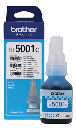 Botella de Tinta Brother BT5001C Cian