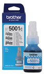 Botella de Tinta Brother BT5001C Cian