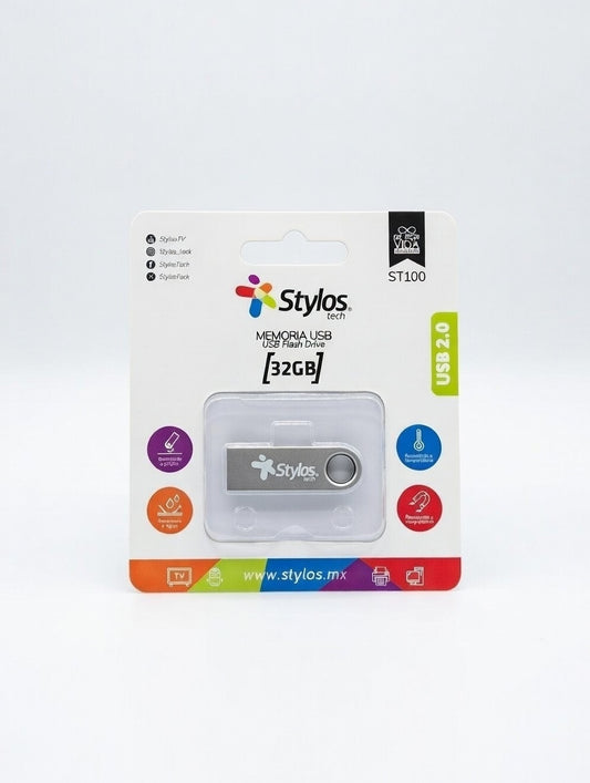 Memoria USB Stylos ST100 32GB USB 2.0