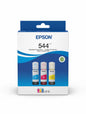 Kit de Tintas Originales Epson T544 – Pack de 3 Colores (Cian, Magenta y Amarillo)